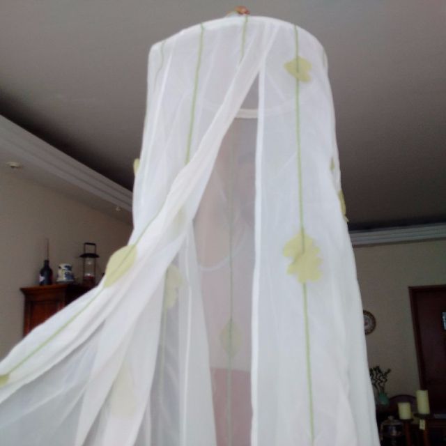 Ikeea voile bed canopy, Babies & Kids, Baby Nursery & Kids Furniture