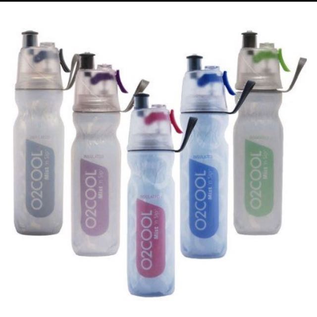 O2Cool Mist 'n Sip Insulated Water Bottle, Furniture & Home Living
