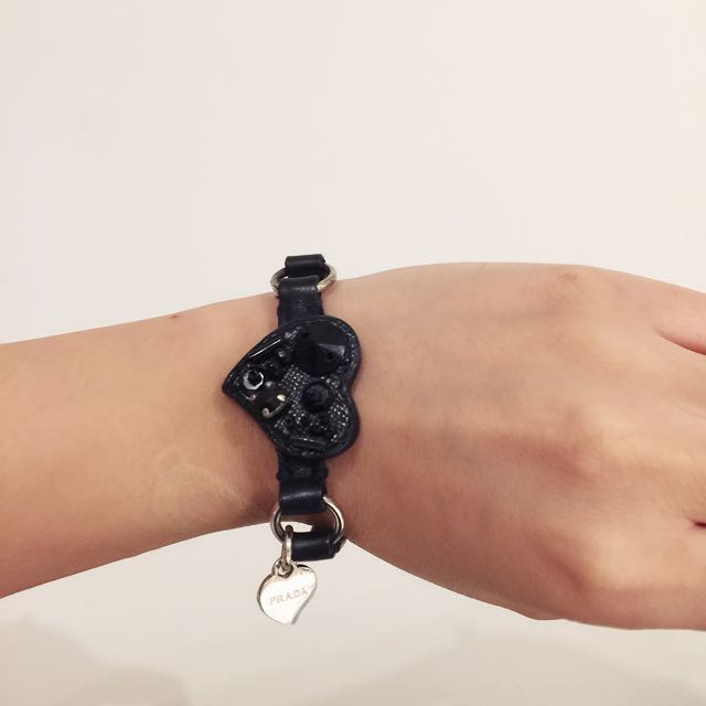 Prada clearance heart bracelet