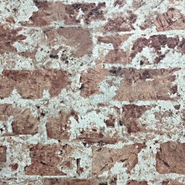 Red Brick Design Wallpaper From Germany Furniture On Carousell