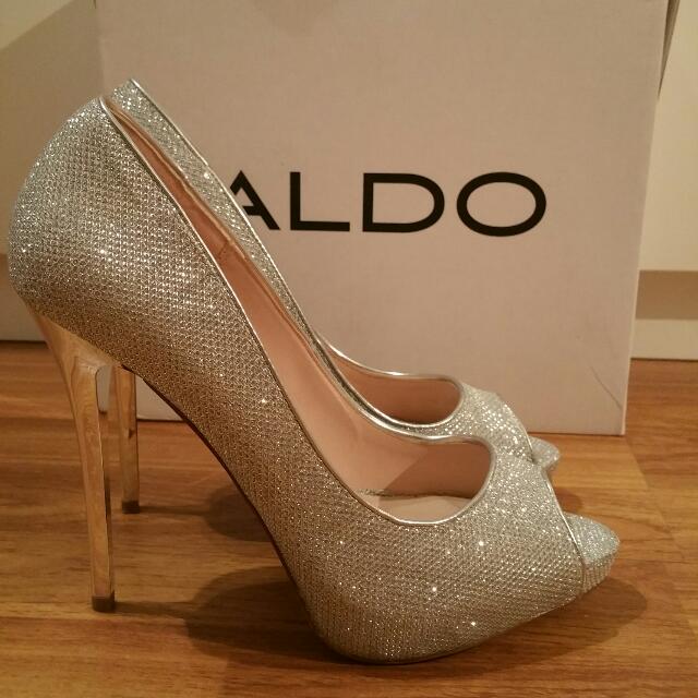 Aldo | Shoes | Aldo Gold Pumps Sparkly Heels | Poshmark