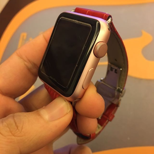 Apple Watch Sport 42mm Rose Gold Health Nutrition Health Monitors Weighing Scales on Carousell