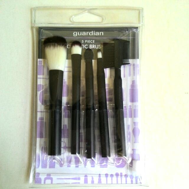 Bnip 5 Pieces Guardian Cosmetic Brush Kit Health Beauty On