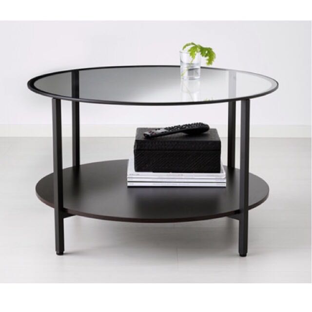 IKEA Glass Coffee Table, Furniture & Home Living, Furniture, Tables