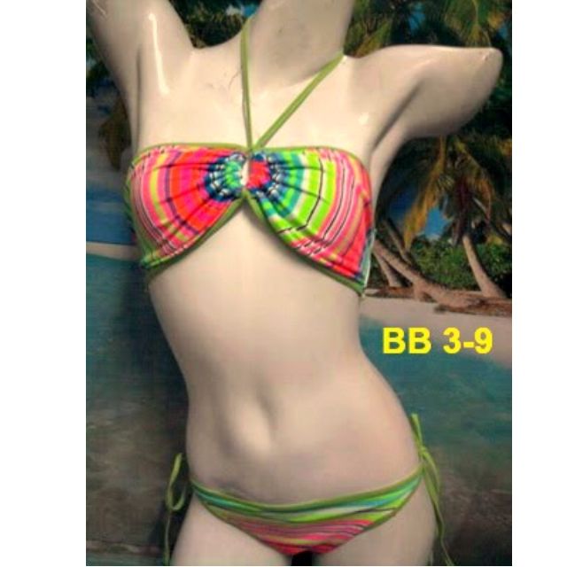 Ring Halter Bikini Top - Cinnamon Sugar
