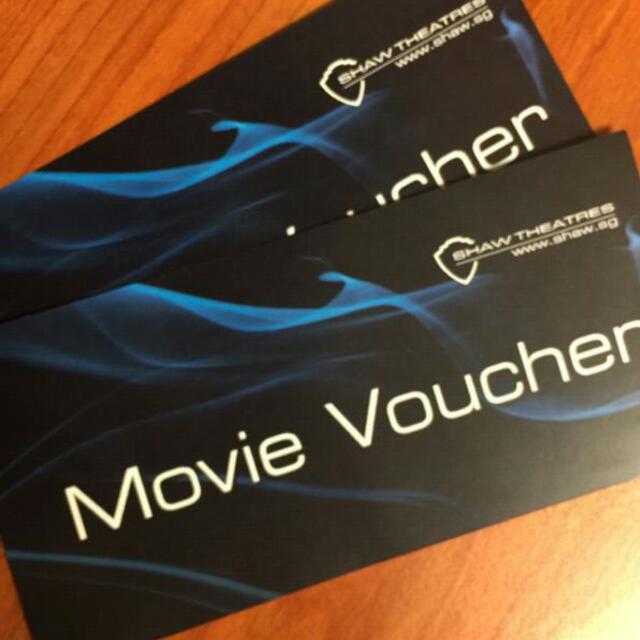 Shaw Movie Voucher, Tickets & Vouchers, Vouchers on Carousell