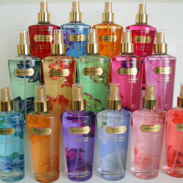 Victoria secret perfume plastic bottle store