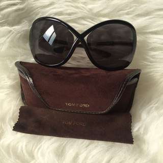 TOM FORD Whitney Oversized Soft Round Polarized Sunglasses