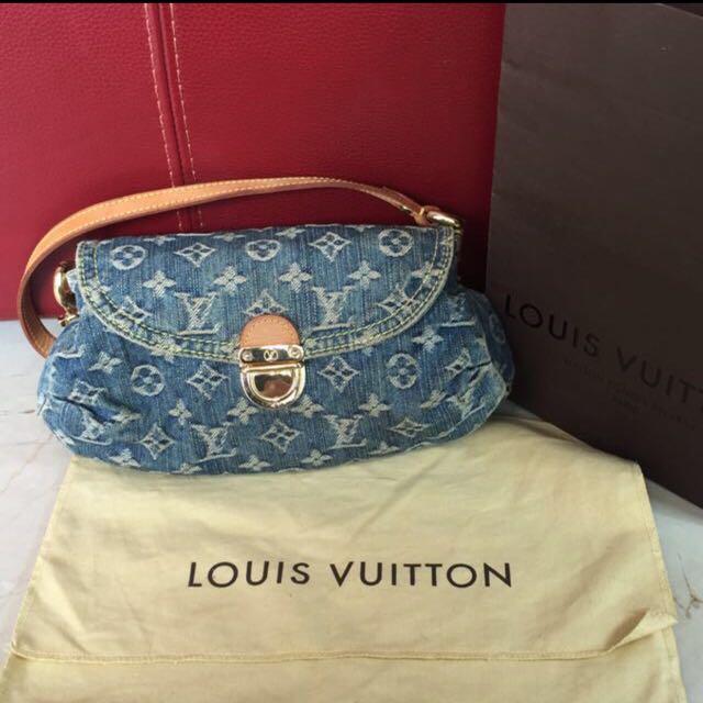 Authentic Louis Vuitton Monogram Denim 