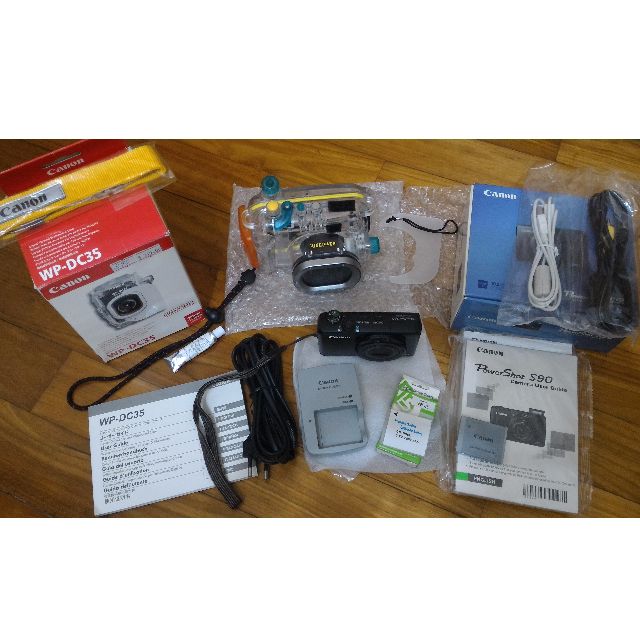 Canon PowerShot S90 Camera and WPDC35 Underwater housing, Computers