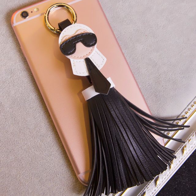 Fendi karl keychain sale