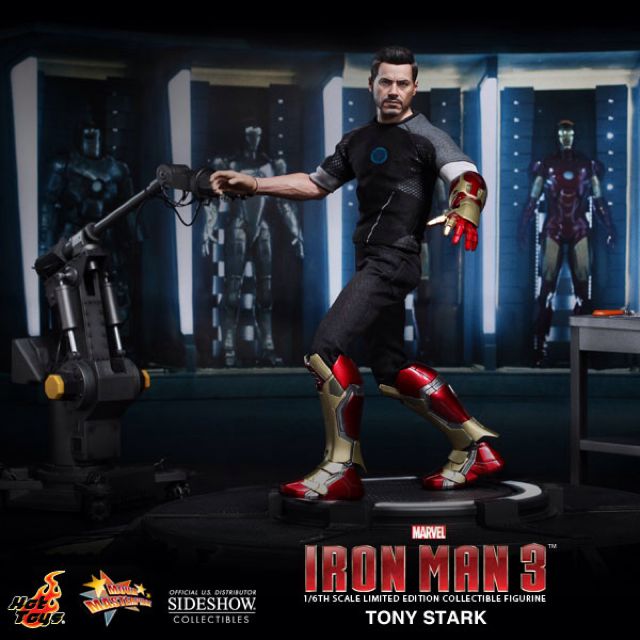 tony stark iron man 3 hot toys
