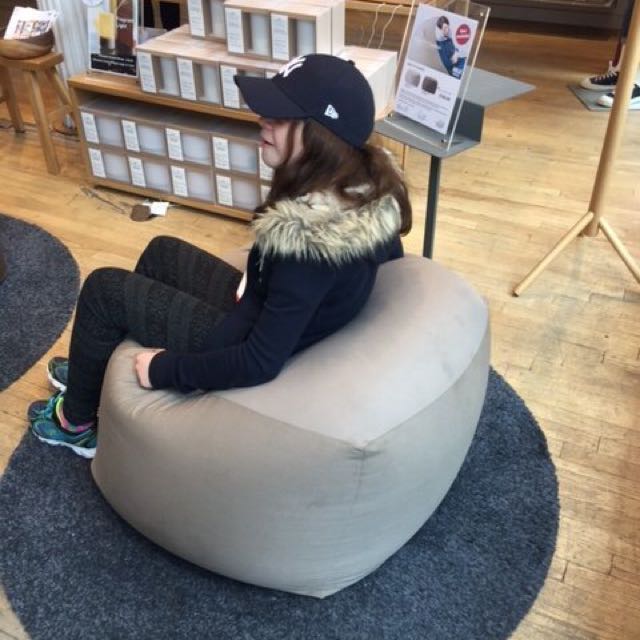 Muji Beanbag Bean Bag, Furniture on Carousell
