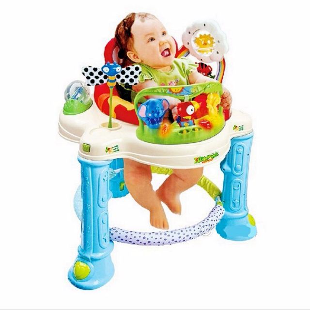 baby walker and jumper