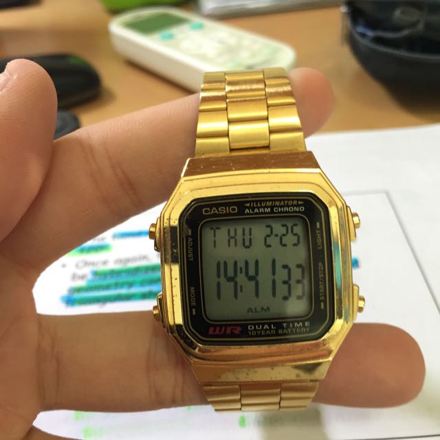Casio watch second hand online