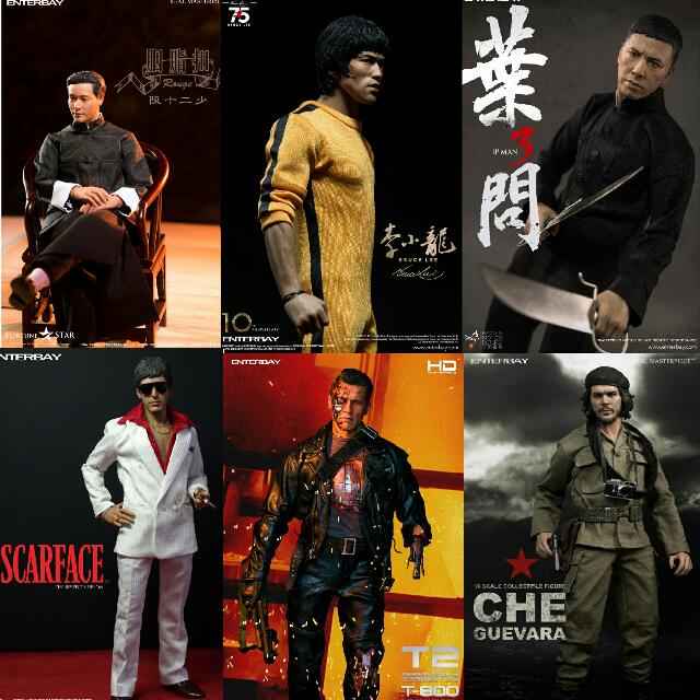 enterbay bruce lee 75th anniversary