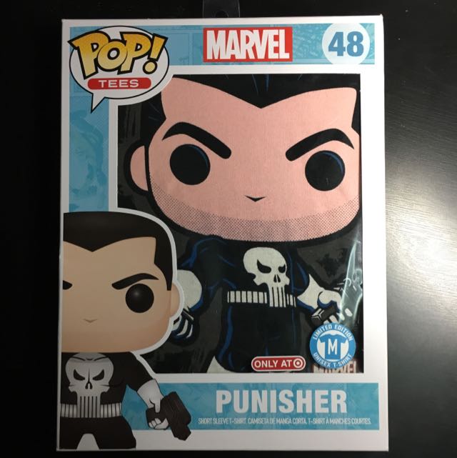 Funko Marvel Pop Tee Shirt Punisher T Shirt Target Exclusive Everything Else on Carousell