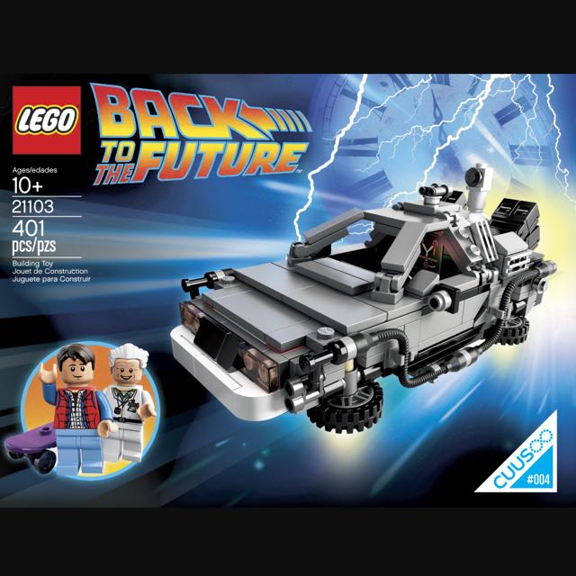 lego delorean time machine