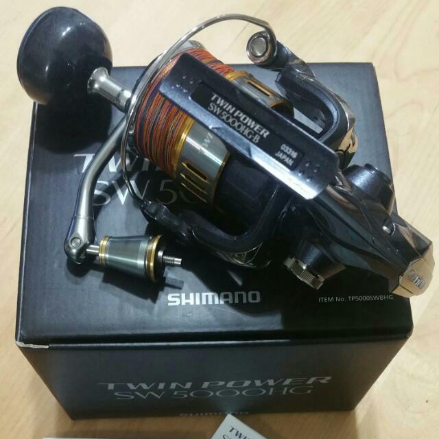 Shimano twin power sw5000hg clearance