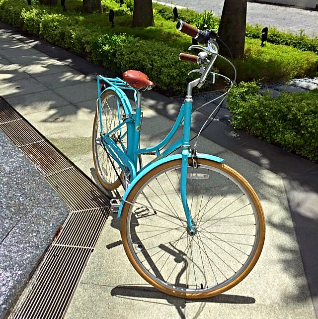 Vintage papillionaire bicycle sky blue for sale 550