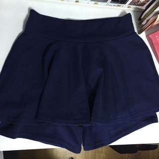 👗 寶藍色 褲裙