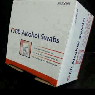 BD Alcohol Swabs (100pcs/box)