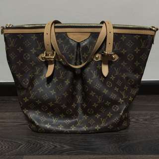 Louis Vuitton Palermo GM (makapal genuine leather and coated canvas),  Luxury, Bags & Wallets on Carousell