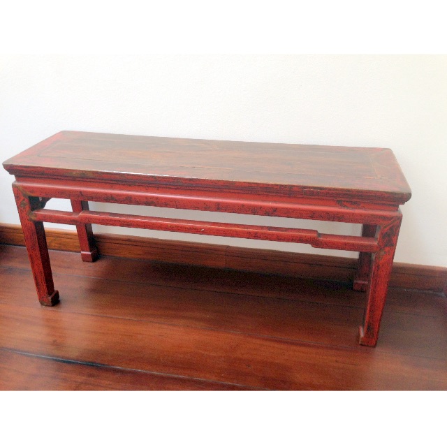 Antic Chinese Wooden Bench Furniture On Carousell