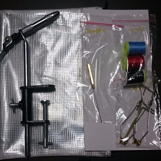 Beginner / Portable Fly Tying Vise Set for Fly Fishing / Jigging