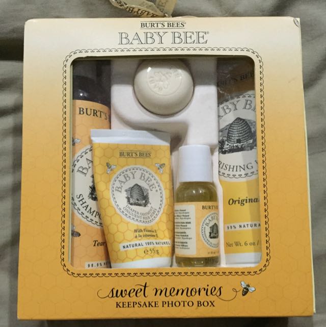 Burt's bees baby sweet cheap memories keepsake photo box