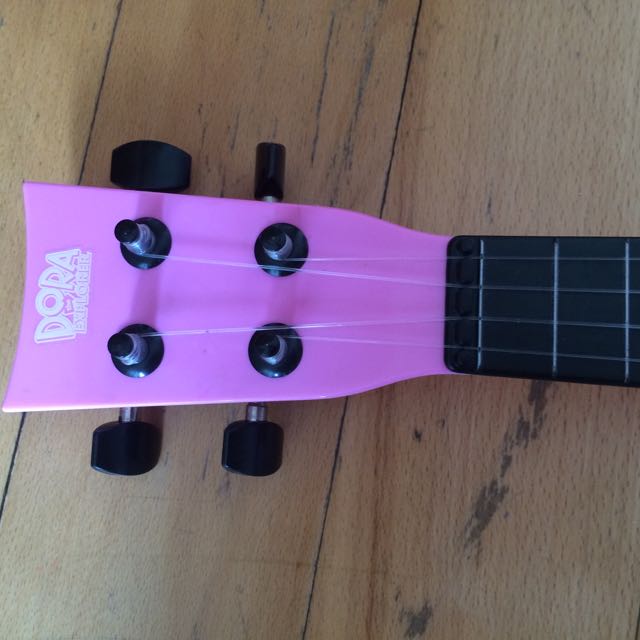 Dora The Explorer Ukulele, Hobbies & Toys, Toys & Games on Carousell