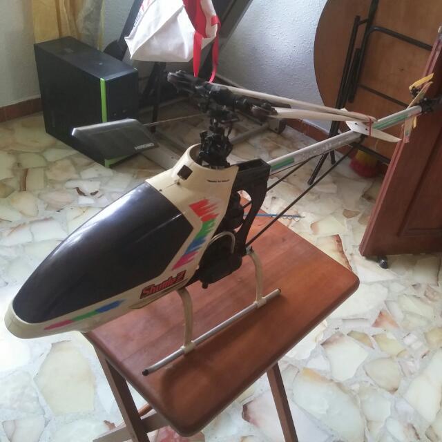 Hirobo 6 Channel Nitro Powered Helicopter, Hobbies & Toys, Toys & Games