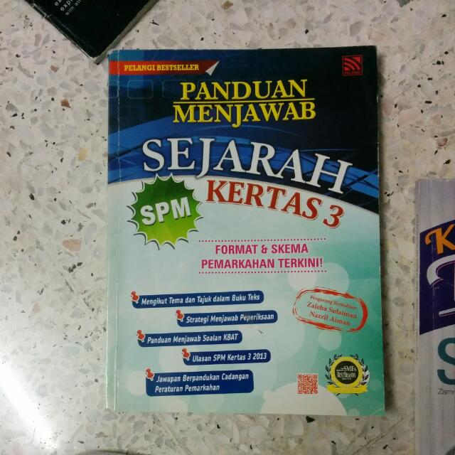 Panduan Menjawab Sejarah Kertas 3 Spm Textbooks On Carousell