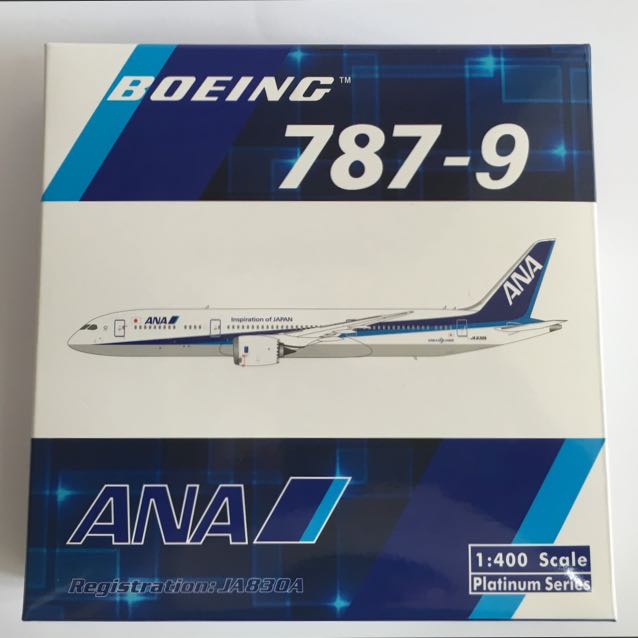 Phoenix Models 1:400 Boeing 787-9 All Nippon Airways