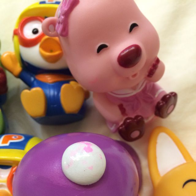 pororo bath toys