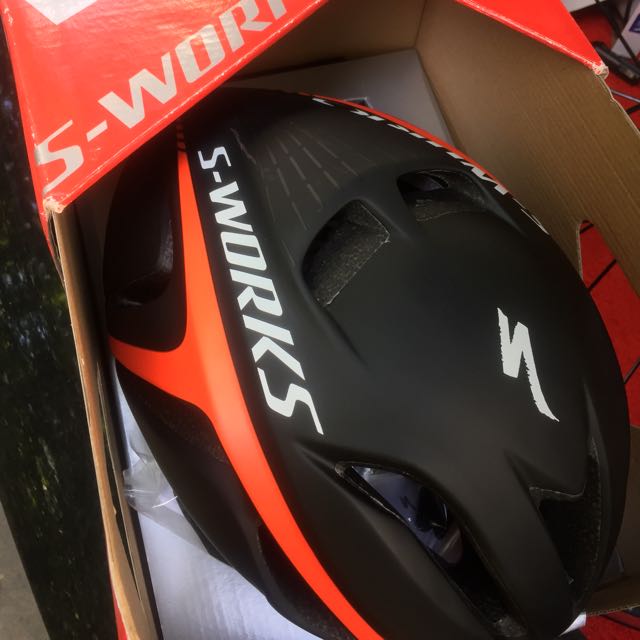 Selling 2015 S Works Evade Helmet Mclaren Color Specialized