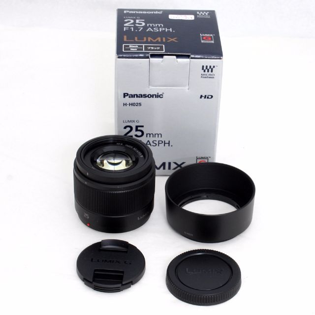 New Panasonic Lumix G 25mm F1 7 Asph Lens 1 7 25 1 7 25 E M1 Gh4 Gh3 Fast Portrait Prime Gift Present Holiday Tech Gadget Bf Olympus Nikon Canon Photography On Carousell