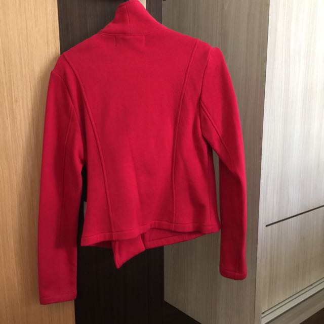 Red jacket forever 21 best sale
