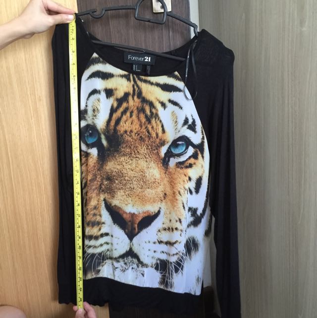 Forever 21 Tiger print Shirt