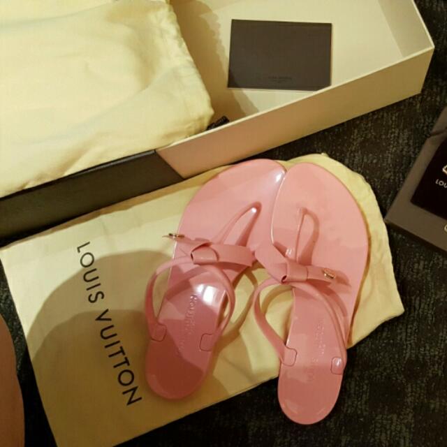 Louis Vuitton Jelly shoes, Luxury, Sneakers & Footwear on Carousell