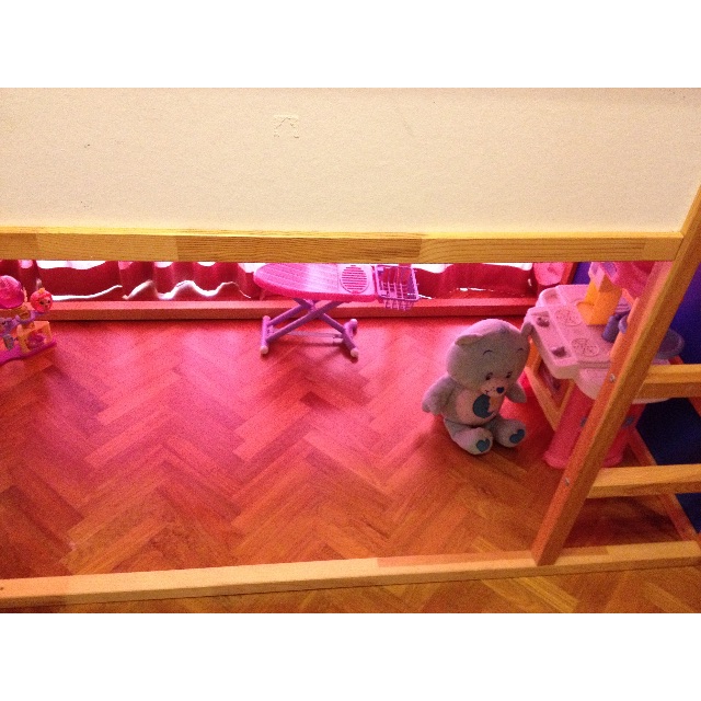 Reversible IKEA bunk bed with mattress, Furniture & Home Living