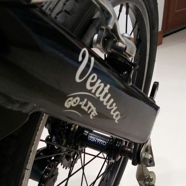 Ventura go store lite folding bike