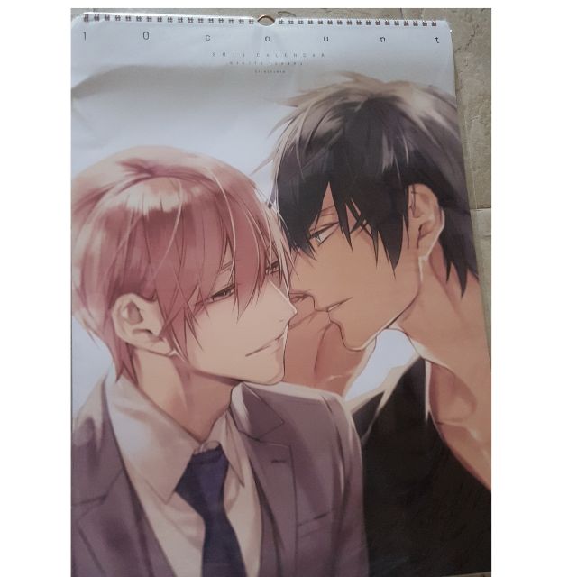 Calendar 宝井理人 Ten Count Calendar 2016 Takarai Rihito Bl