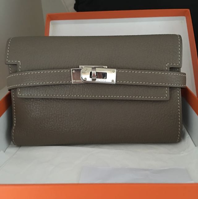 Hermes kelly compact wallet best sale