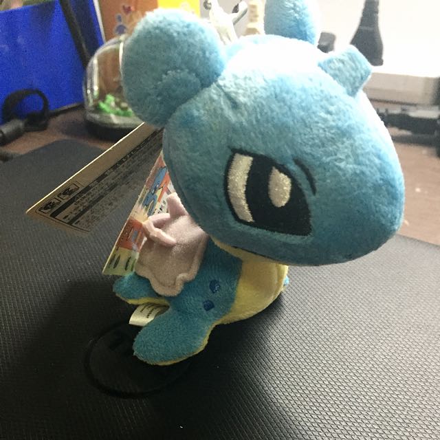 Pending Pokemon Petit Lapras Plush Keychain Hobbies Toys Toys Games On Carousell