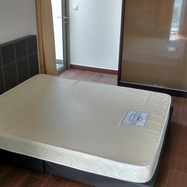 Queen Mattress And Frame Combo Bed, Furniture & Home Living, Furniture