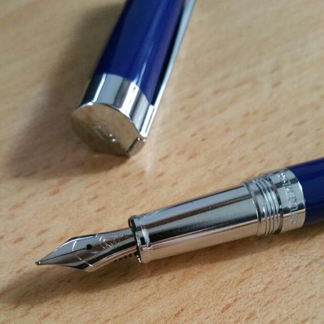 Staedtler Initium Resina Fountain Pen Blue, Everything Else on Carousell