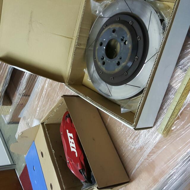 JBT 4 Pot Big Brake Kit, Car Accessories on Carousell