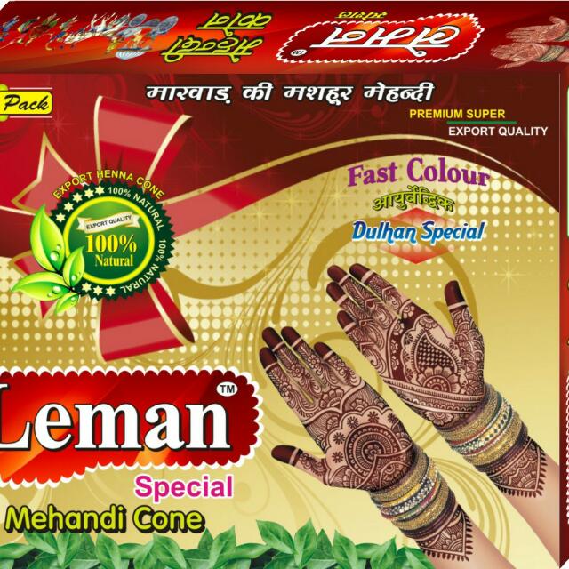 Mehandi Cone Henna Cone (Category: Beauty Products) located in Sojat. Submitted by realhenna (Listing ID 45241737, Image 3). Description: .