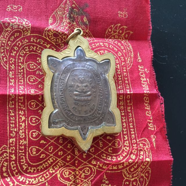Luang Pu Liew Turtle Amulet for Longevity, Prosperity, and Steady Growth